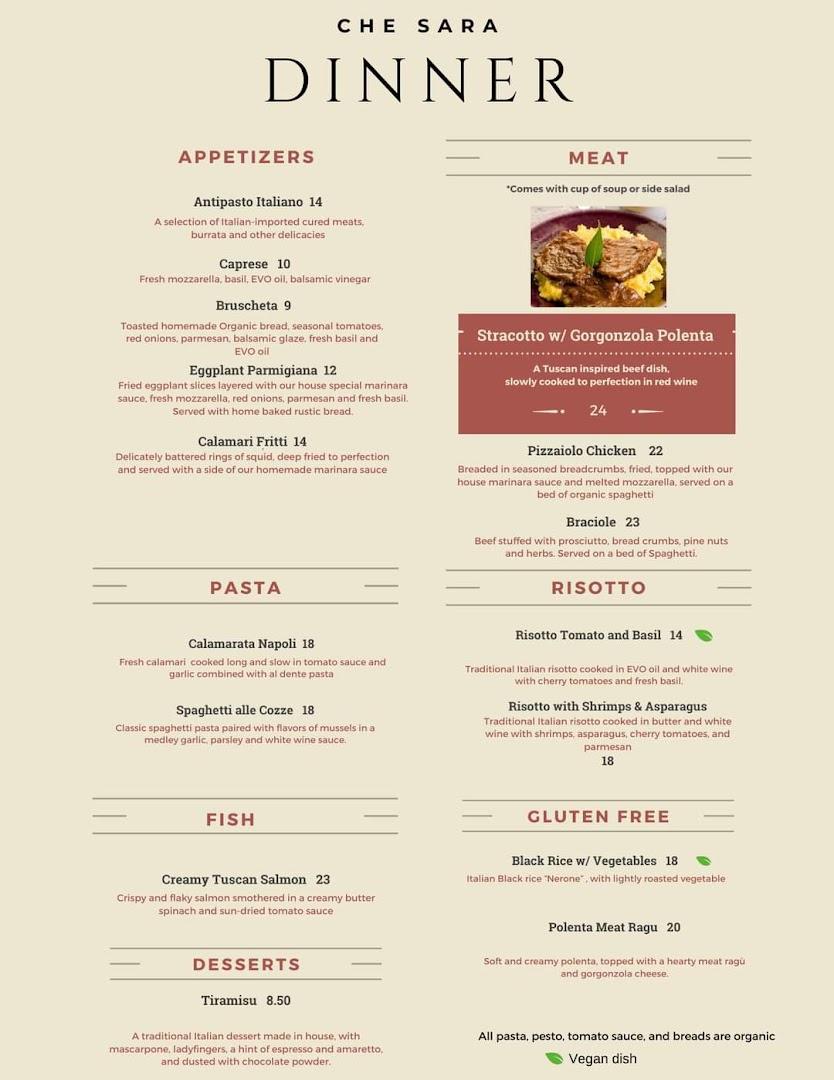 Che Sara Restaurant and Bakery